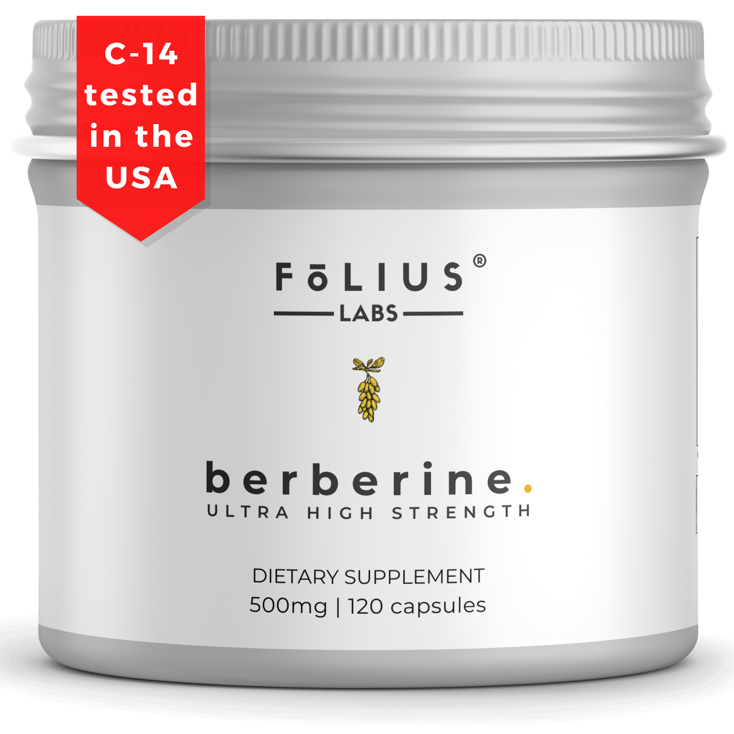 Berberine 97% 120 capsules