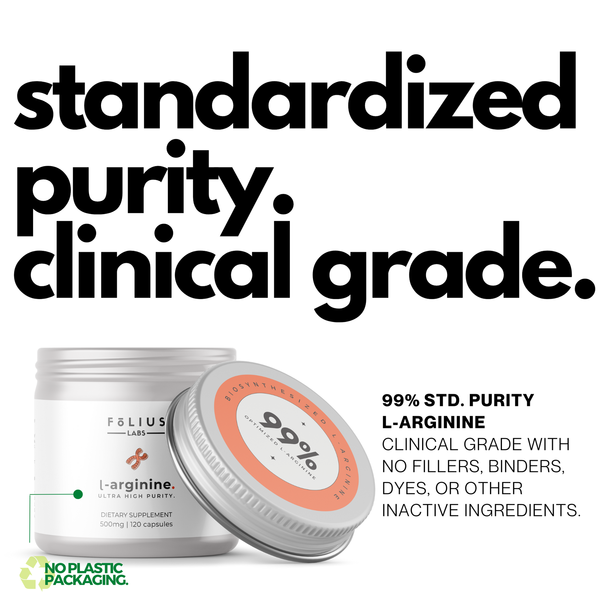 L-Arginine 99% Standardized Purity