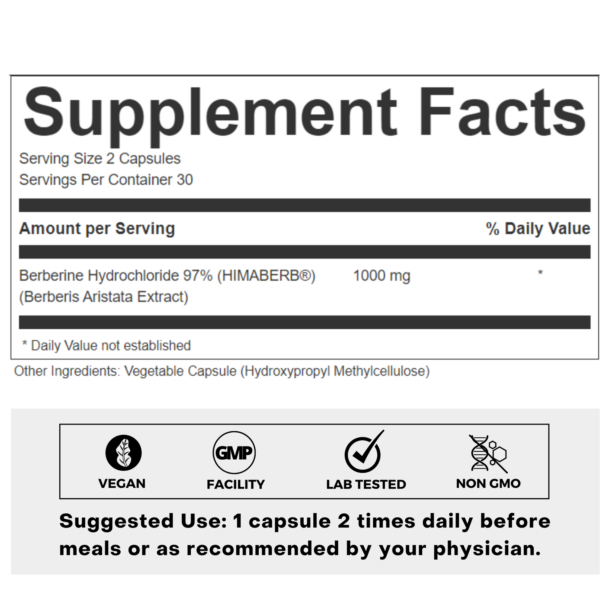 berberine Supplements facts