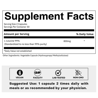 L-Leucine Supplements Facts