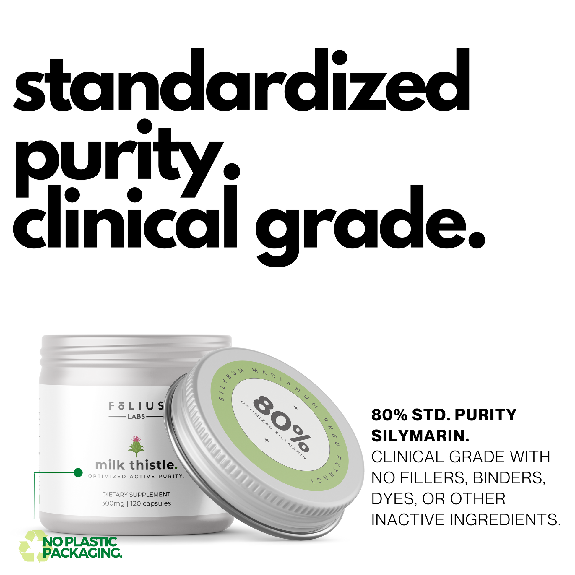 Milk Thistle 80% clinical grade