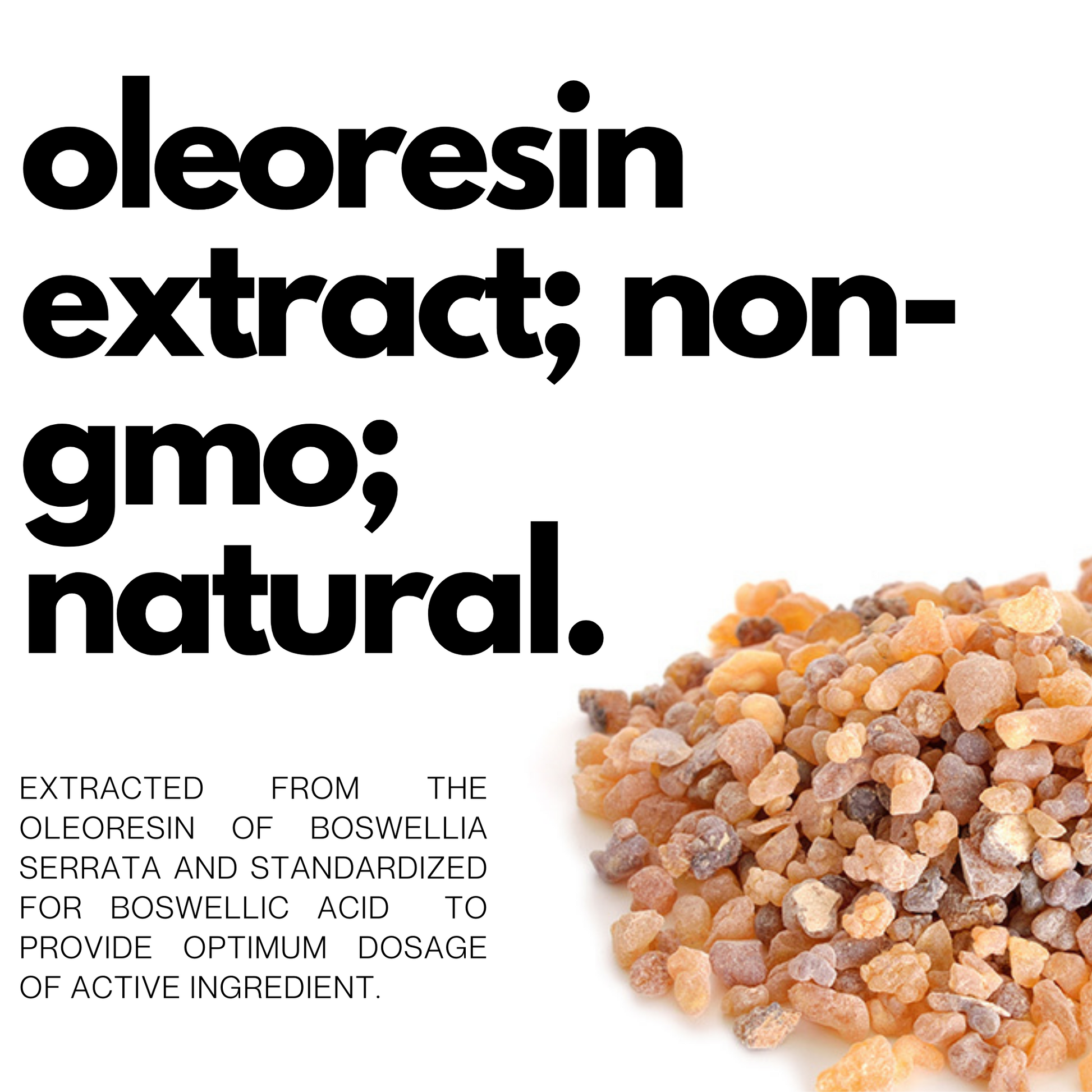 Boswellia 65% Non-GMO Natural Supplement