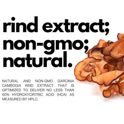 Garcinia 60% Cambogia Non-GMO Natural