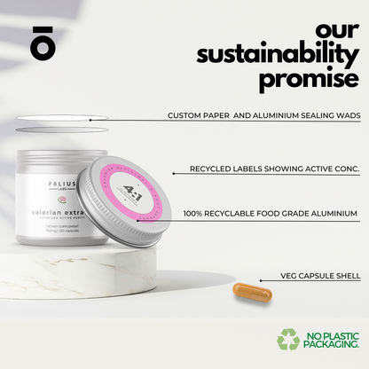 Valerian Extract Supplement Sustainability Promise